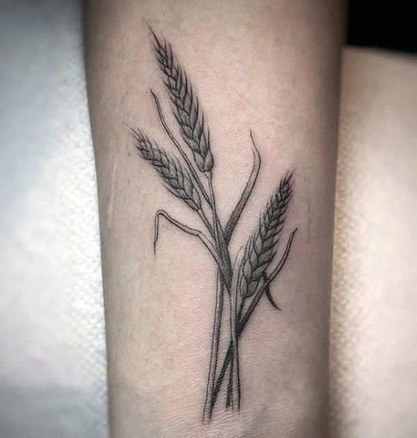 50 Wheat Tattoo Designs for Men [2024 Inspiration Guide]