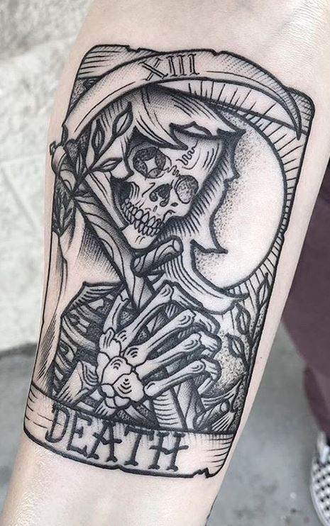 110 Unique Grim Reaper Tattoos You'll Need to See - Tattoo Me Now
