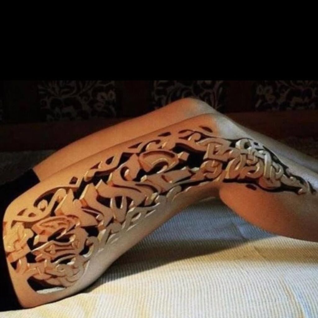 3D Ornamental Tattoo