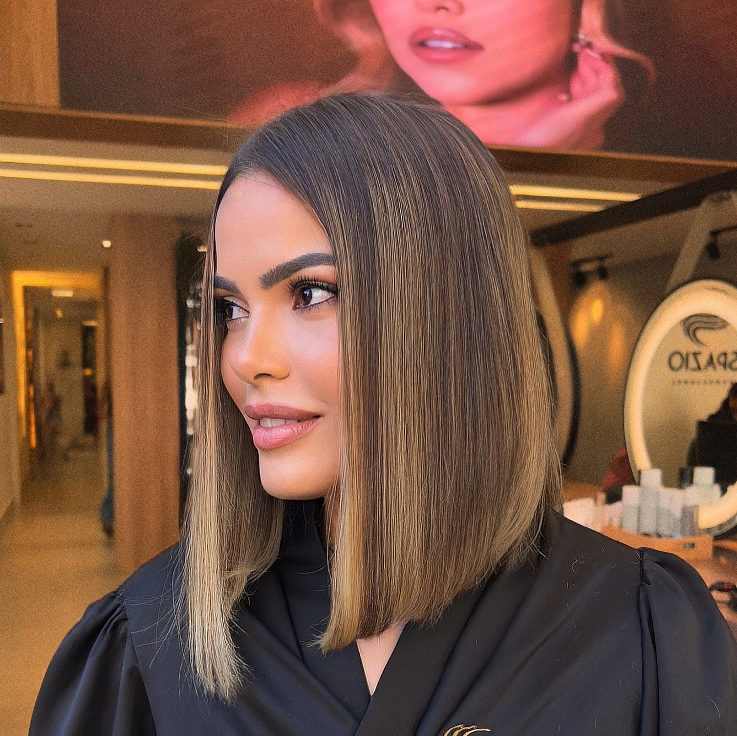 13. Polished Ombre Long Bob (Long Bob Hairstyles)