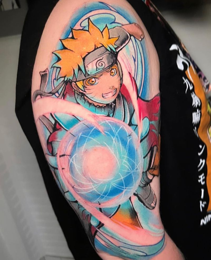  Naruto's Spiraling Rasengan