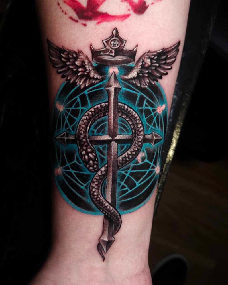 Fullmetal Alchemist's Flamel Symbol