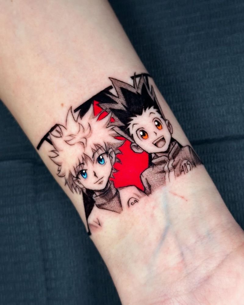 Hunter x Hunter's Gon and Killua
