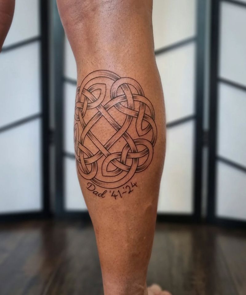 Celtic Knot Memorial Tattoo