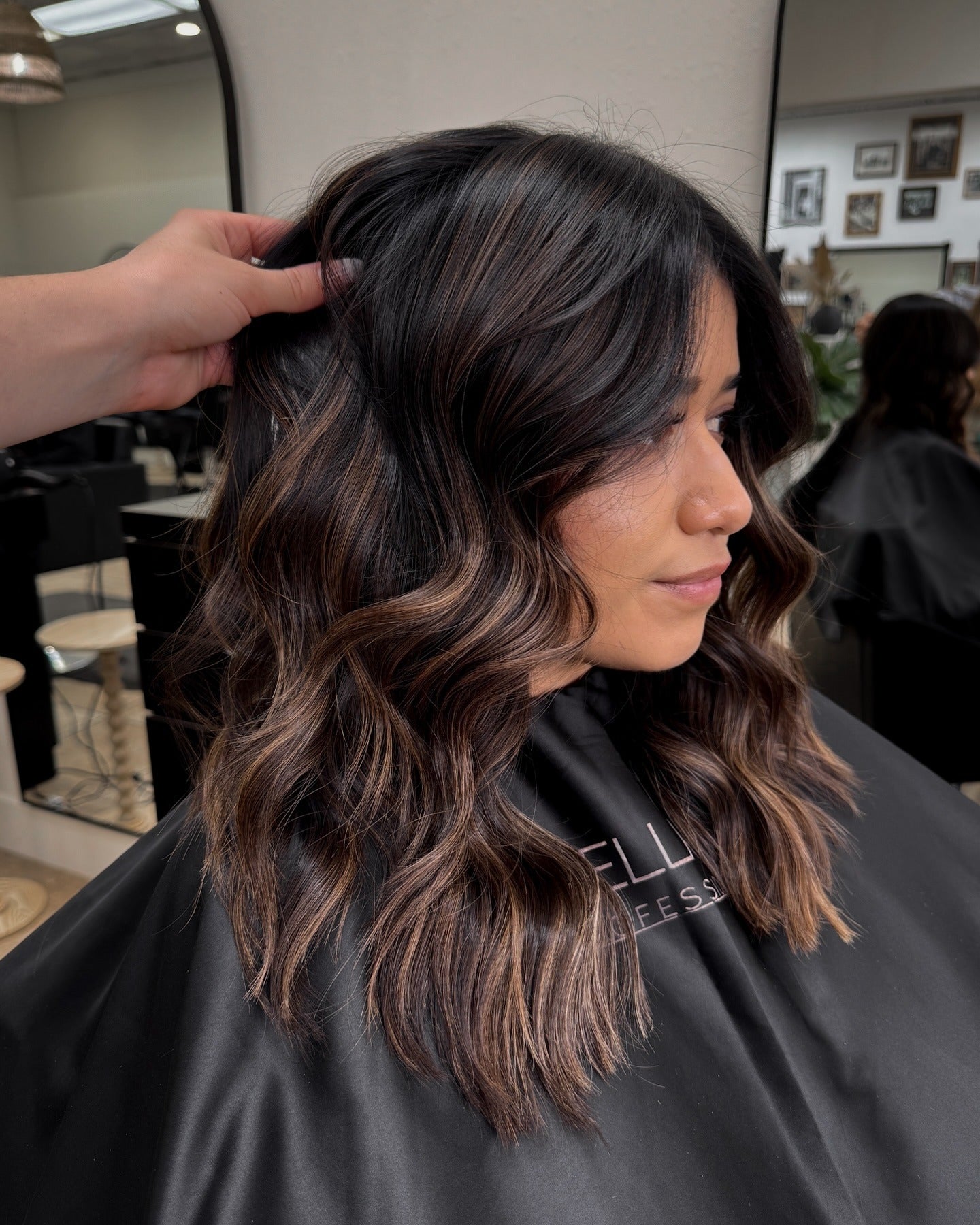 13. Smoky Brunette with Soft Ash Balayage (Brunette Balayage Hair Color)