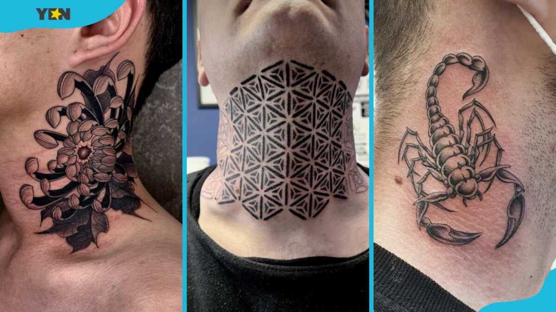 25 best neck tattoos for men: Cool and modern neck tattoo designs ...
