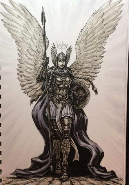 240+ Magnificent Valkyrie Tattoos Ideas and Meaning (2024)