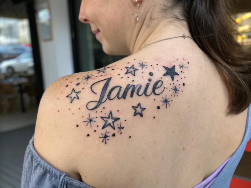 Star Name Tattoo