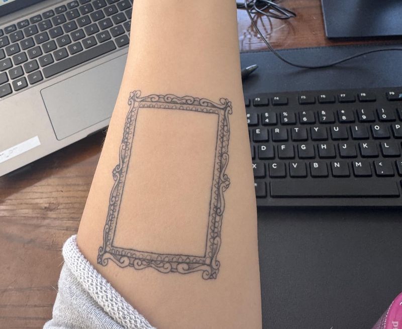 The Blank Picture Frame