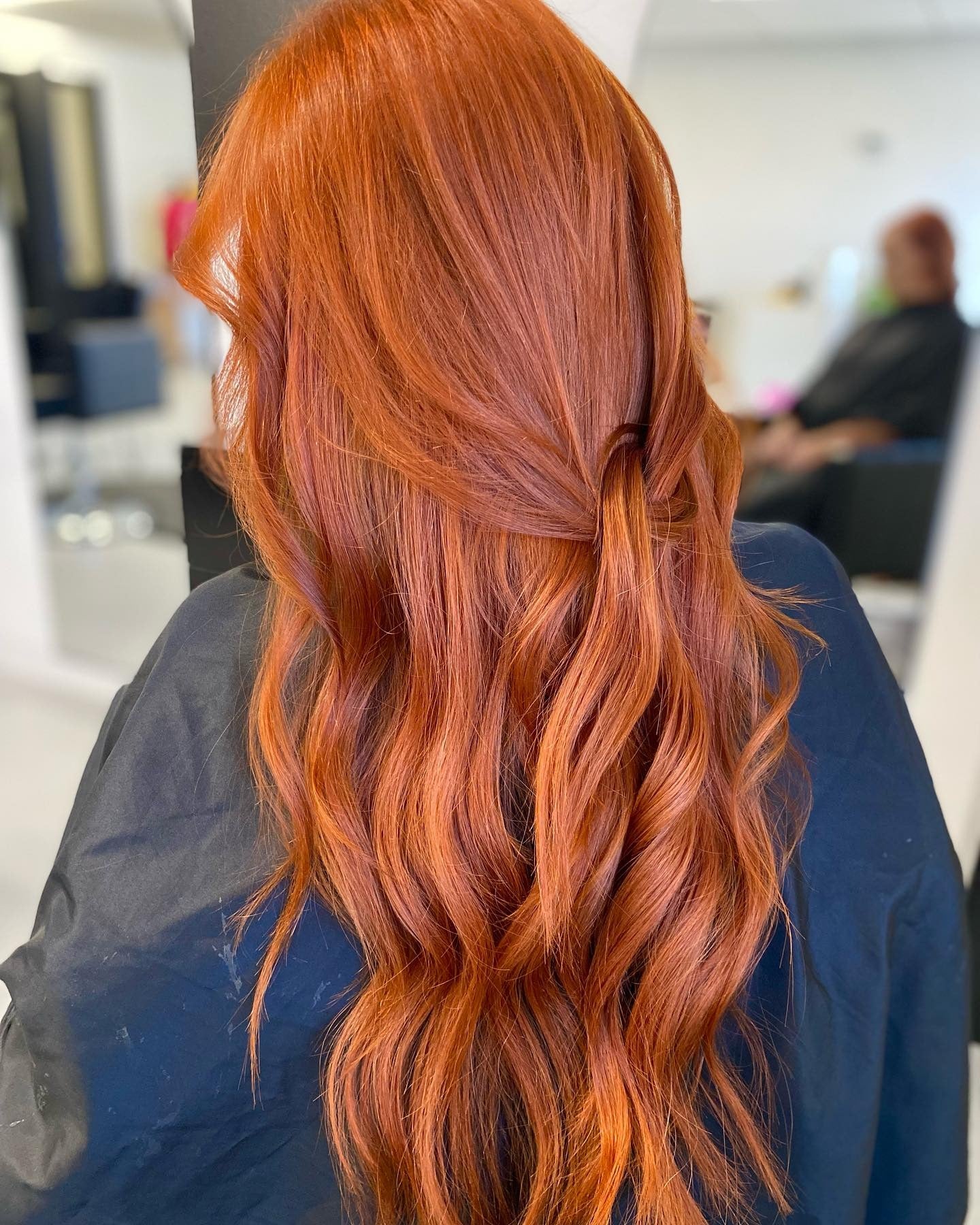 15. Twisted Copper Length with Light Layers (Copper Hair Color)