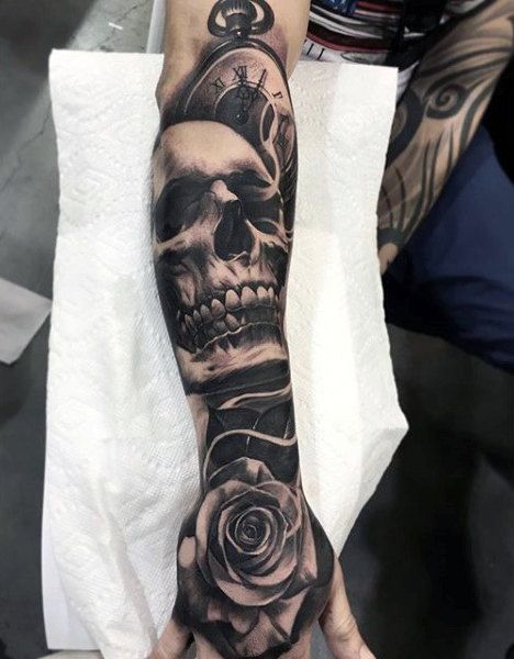Skull and Rose Romance