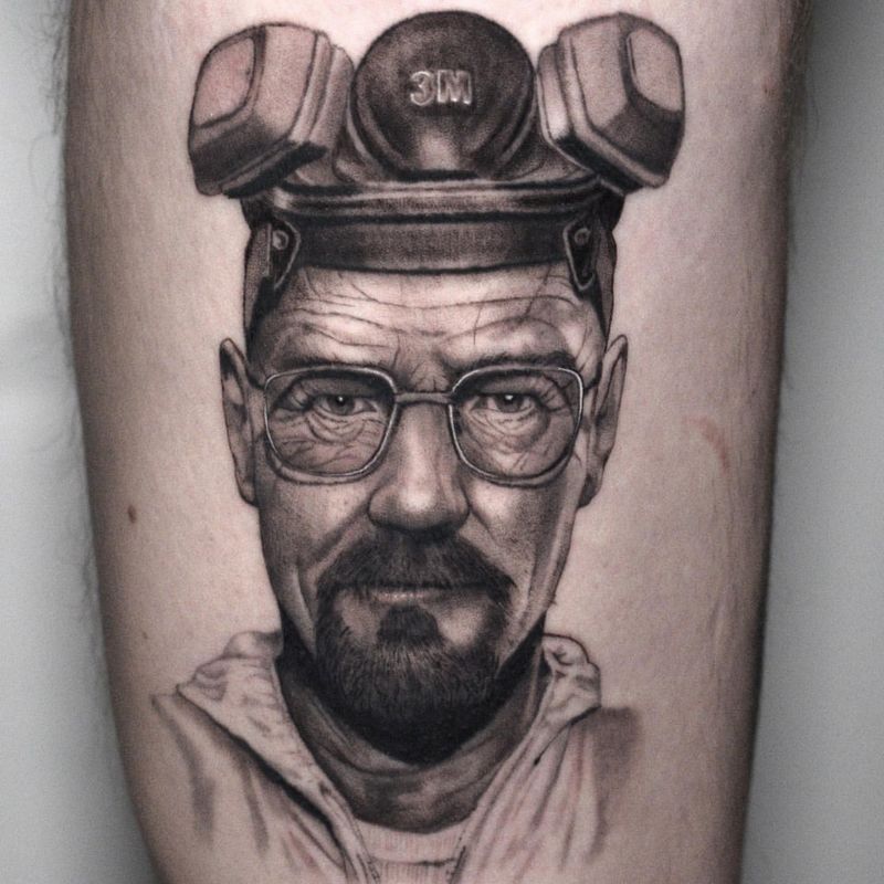 Walter White Pop Culture Tattoo