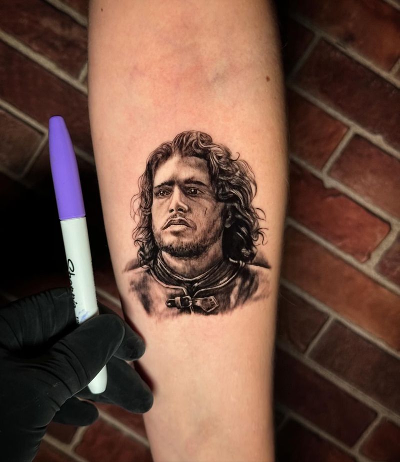 Jon Snow Pop Culture Tattoo