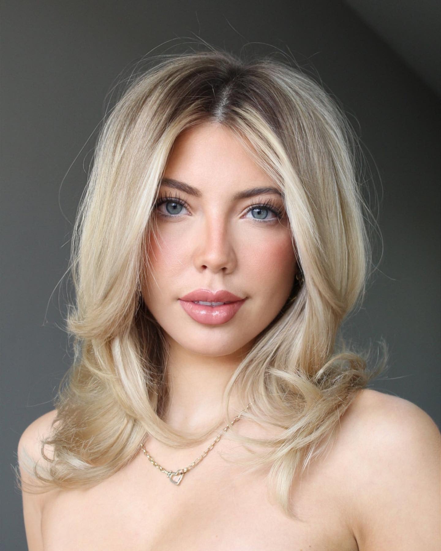 11. Iced Vanilla Layered Blowout (Old Money Hair)