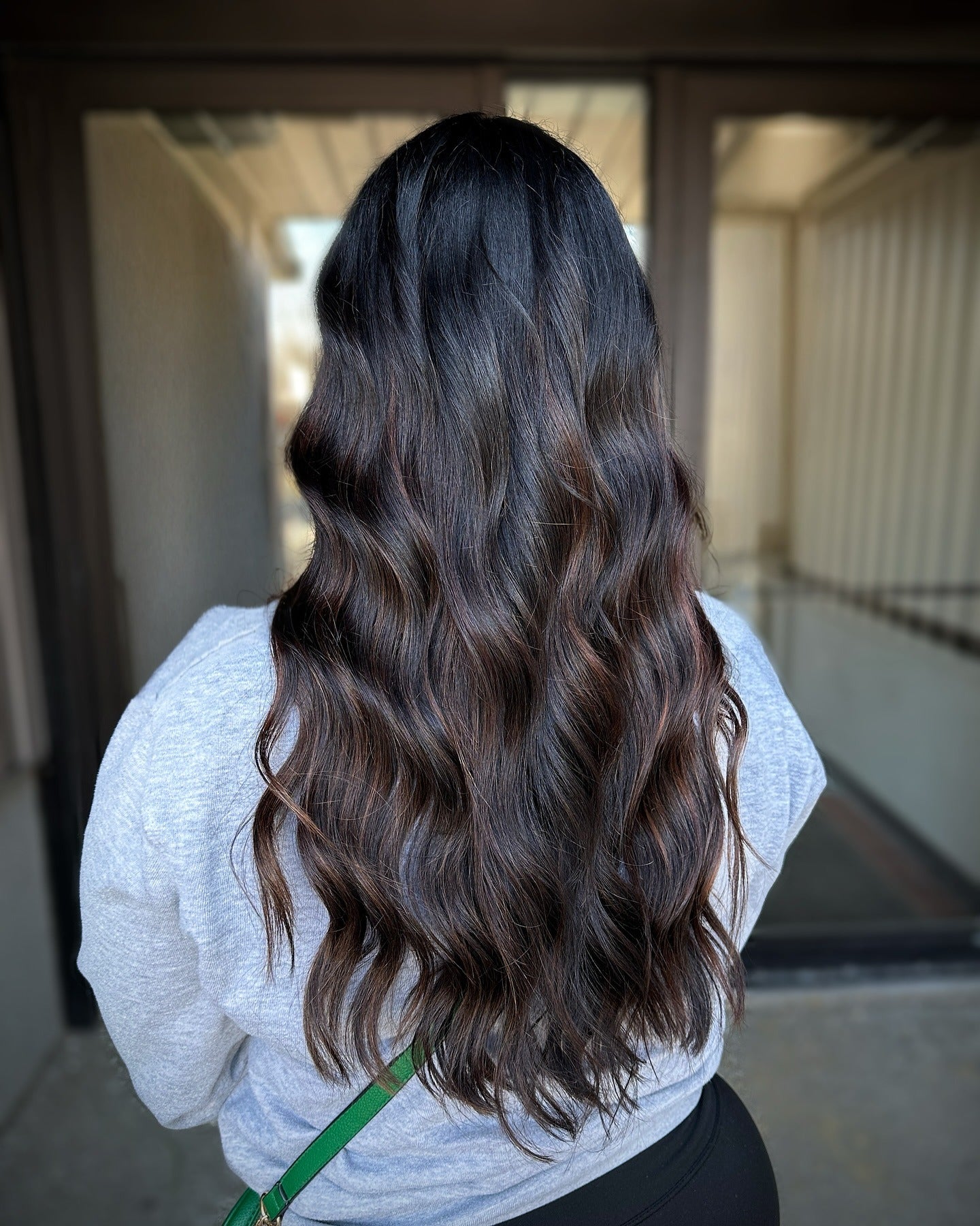 2. Dimensional Espresso Waves (Brunette Hair Color)