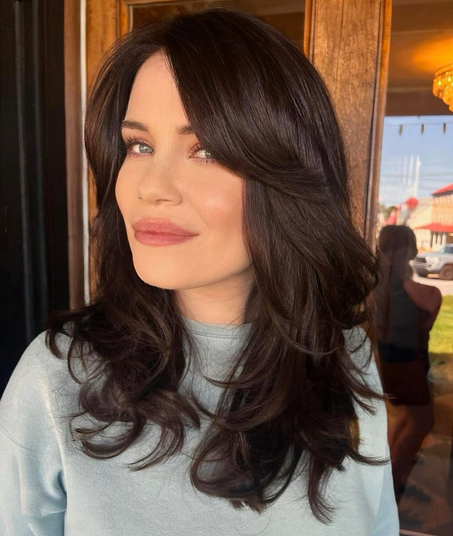 15. Dark Espresso Layers (Brunette Hair Color)