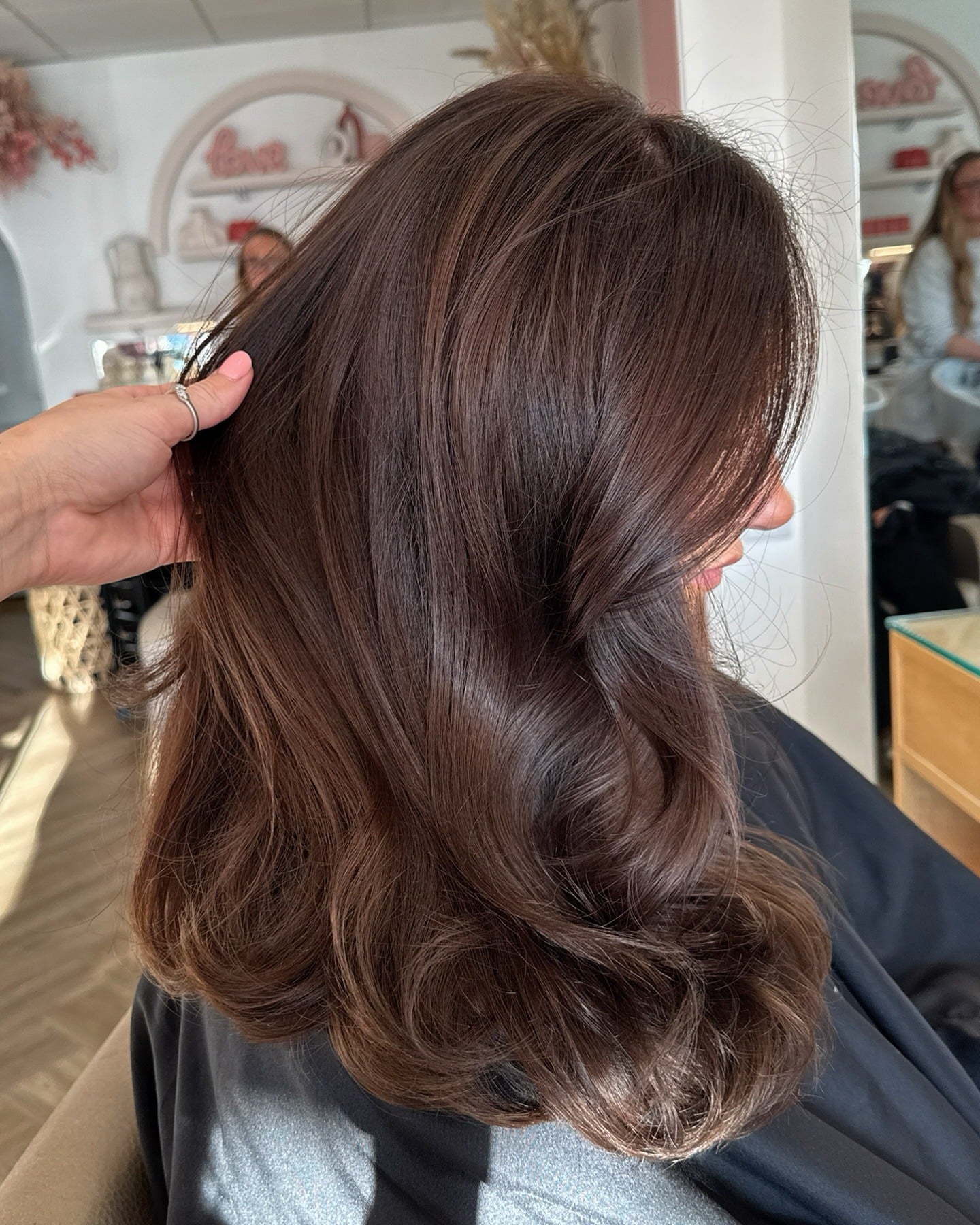 16. Rich Mahogany Brunette (Brunette Hair Color)