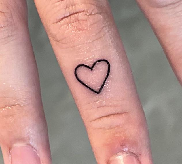 Got this small heart on my finger on July 15th, can anyone let me ...
