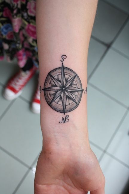 120 Best Compass Tattoos for Men | Improb