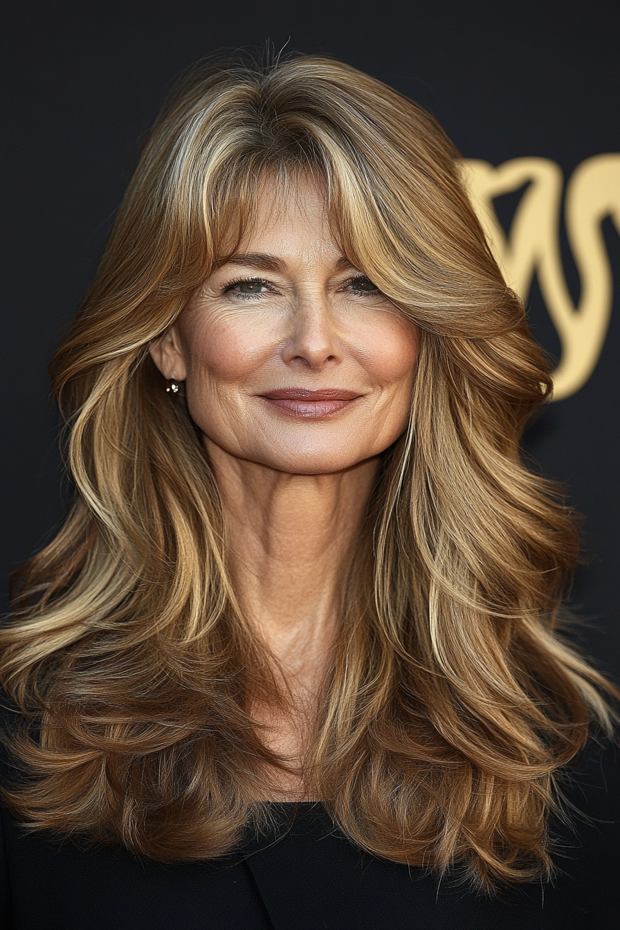 4. Ash Blonde Sleek Bob with Side Part (Timeless Hairstyles For Women Over 60) - Timeless Hairstyles For Women Over 60