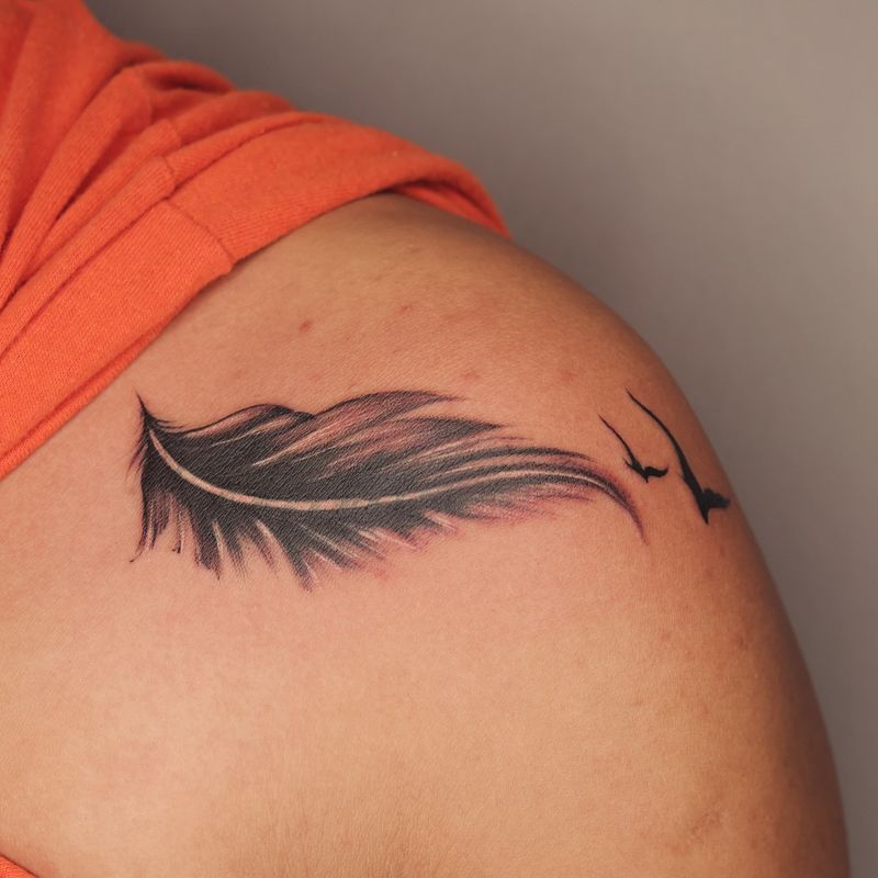 Feminine Feather