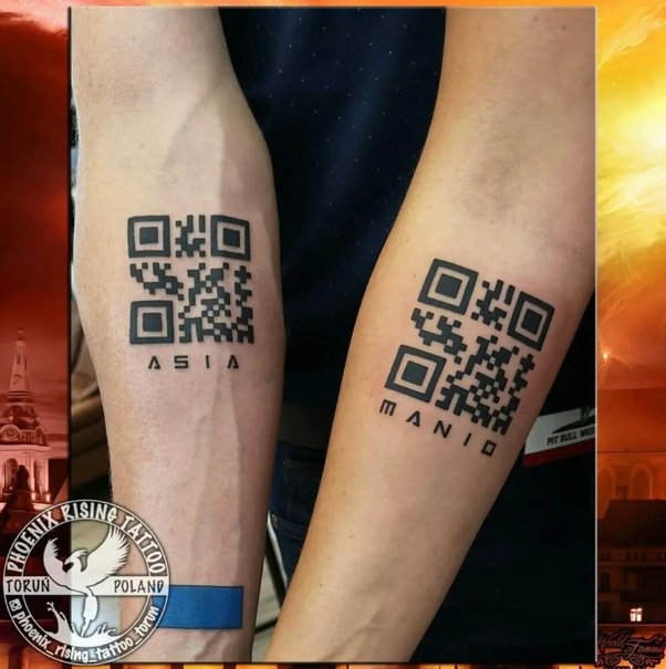 What are some QR code tattoo ideas? - Quora