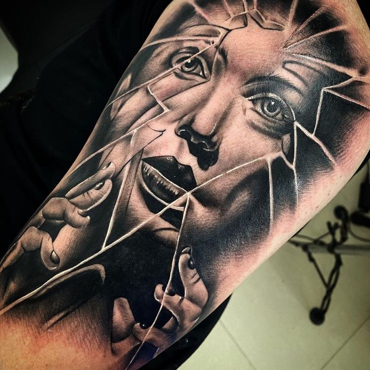  Broken Glass Tattoo Meaning + Guide +10 designs 