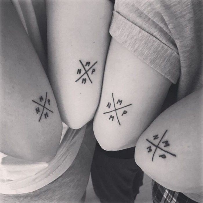 ▷ 1001 + ideas for best friend tattoos to celebrate your ...
