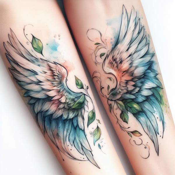 72 Majestic Angel Wing Tattoos To Explore The Unknown – Tattoo ...
