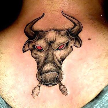 Red Eye Bull Tattoo Idea