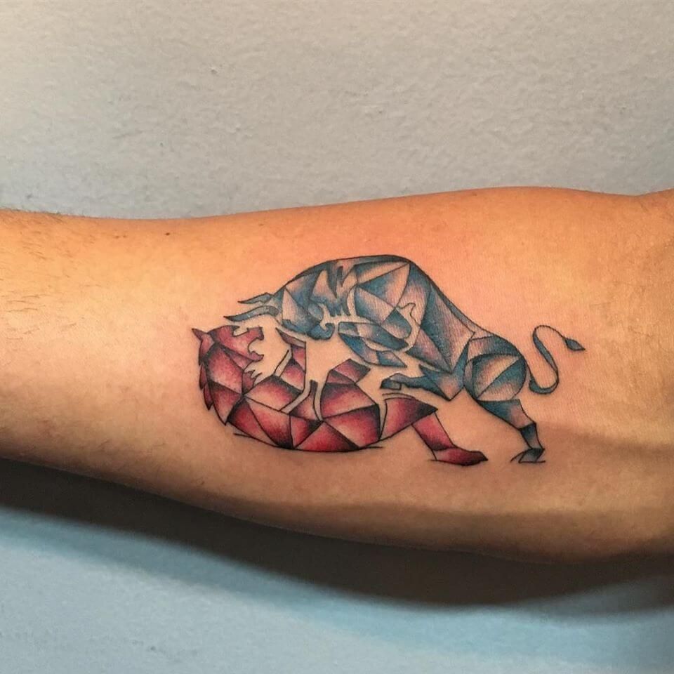 10+ Best Bull and Bear Tattoo Designs