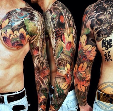 110 Best Japanese Koi Fish Tattoo Designs and Drawings