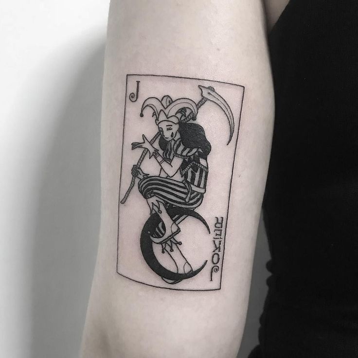 Joker Card Tattoo Ideas