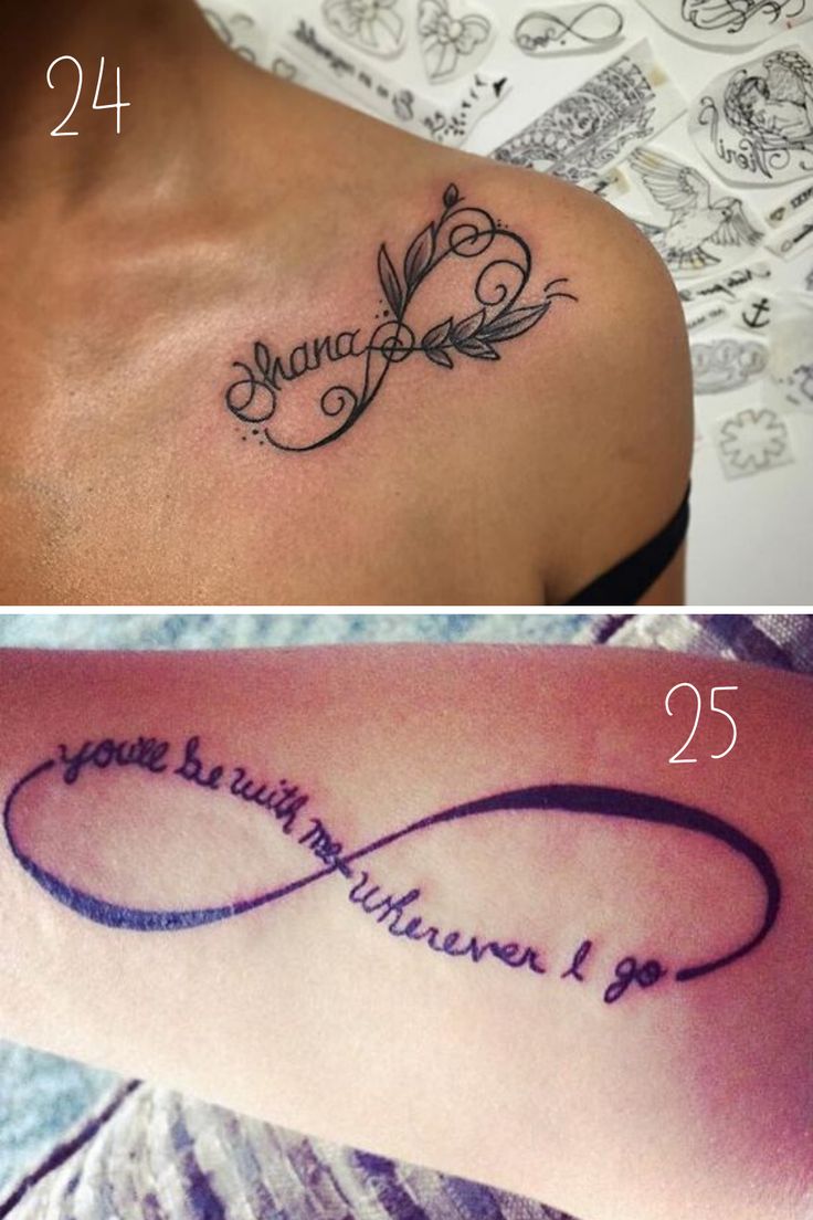31 Creative Infinity Tattoo Ideas