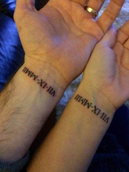 20 Roman Numerals Tattoo for Sentimental Men