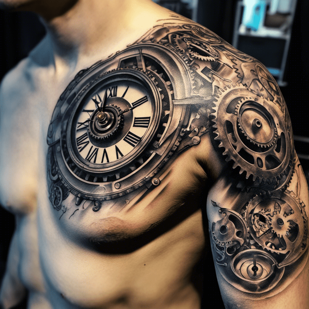 66 Clock Tattoo Ideas Created With AI | artAIstry