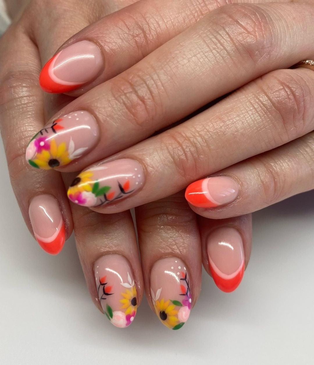 3. Tropical Garden Tips (Summer Nail Ideas)