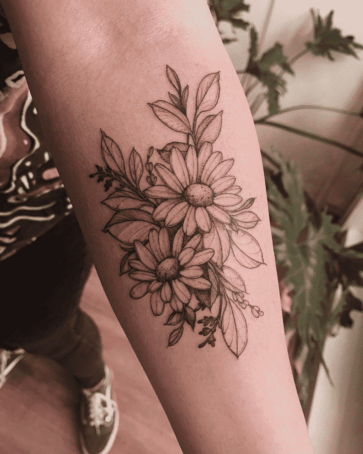 Daisy Tattoo Design Ideas Images
