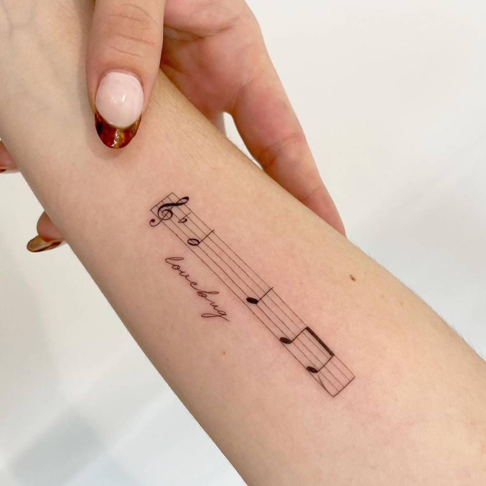 Music Note Tattoos | Tattoofilter