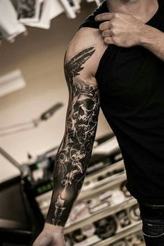 85 Dark Forest Tattoos ideas | forest tattoos, tattoos, cool tattoos