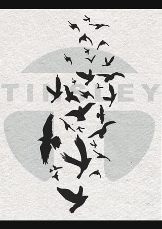 Hipster Temporary Tattoo Professional Film Quality Tattoo ...