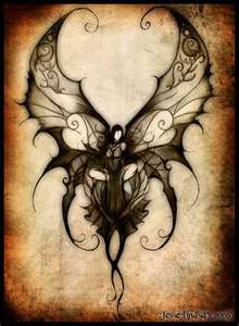 Dark Fairies Tattoos