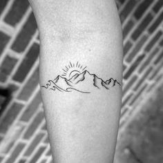 12 Hiking tattoo ideas | hiking tattoo, mountain tattoo, tattoo ...
