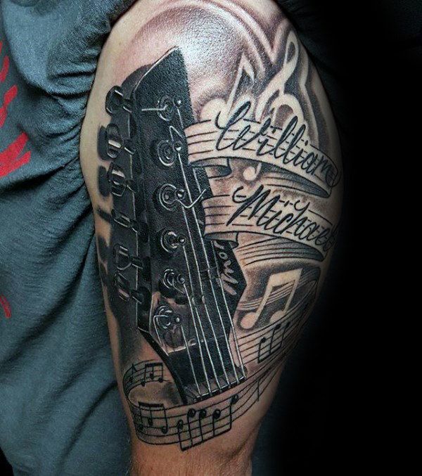 75 Cool Music Note Tattoos for Men [2024 Inspiration Guide]