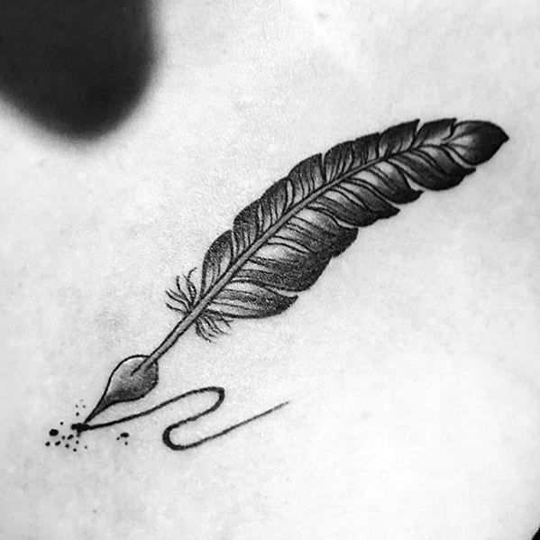 50 Quill Tattoo Designs for Men [2024 Inspiration Guide]