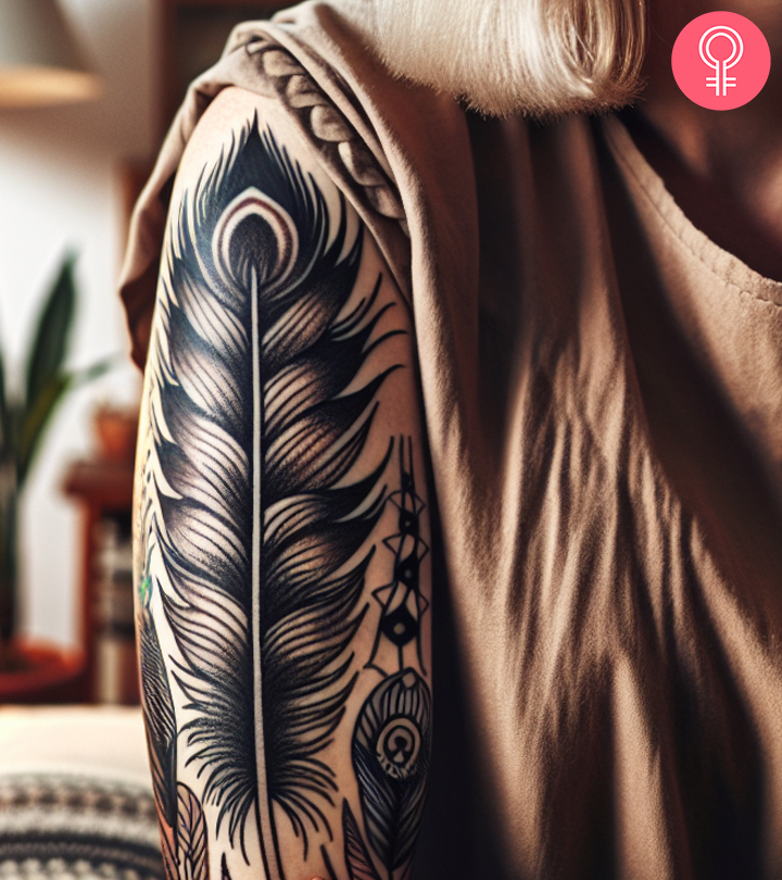 8 Best Tribal Feather Tattoo Ideas With Meaning