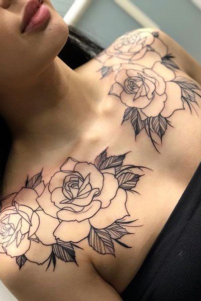 35 Beautiful Rose Tattoos for Women & Meaning