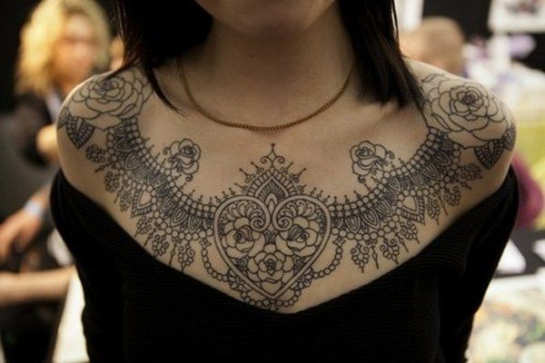 Unveiling 60+ Alluring Lace Tattoos for Women | Art and Design