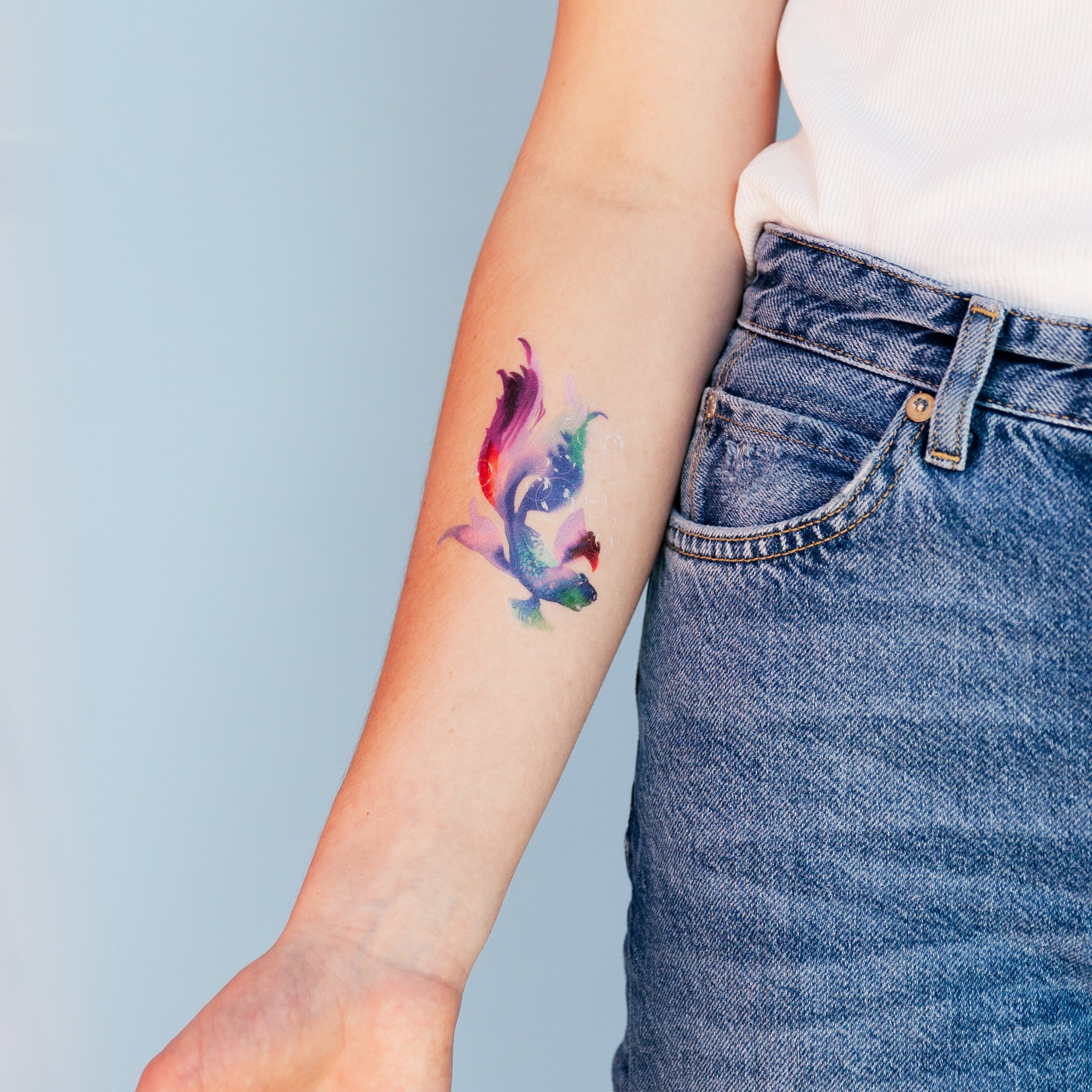 Betta Fish by Helen Dealtry from Tattly Temporary Tattoos