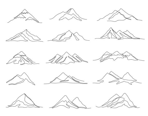 770+ Simple Mountain Tattoo Stock Illustrations, Royalty-Free ...